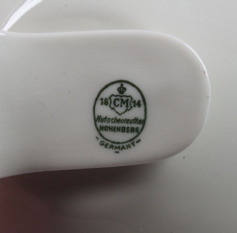 C.M. Hutschenreuther drievoudige porseleinen kandelaar kopen? Bied vanaf 14!