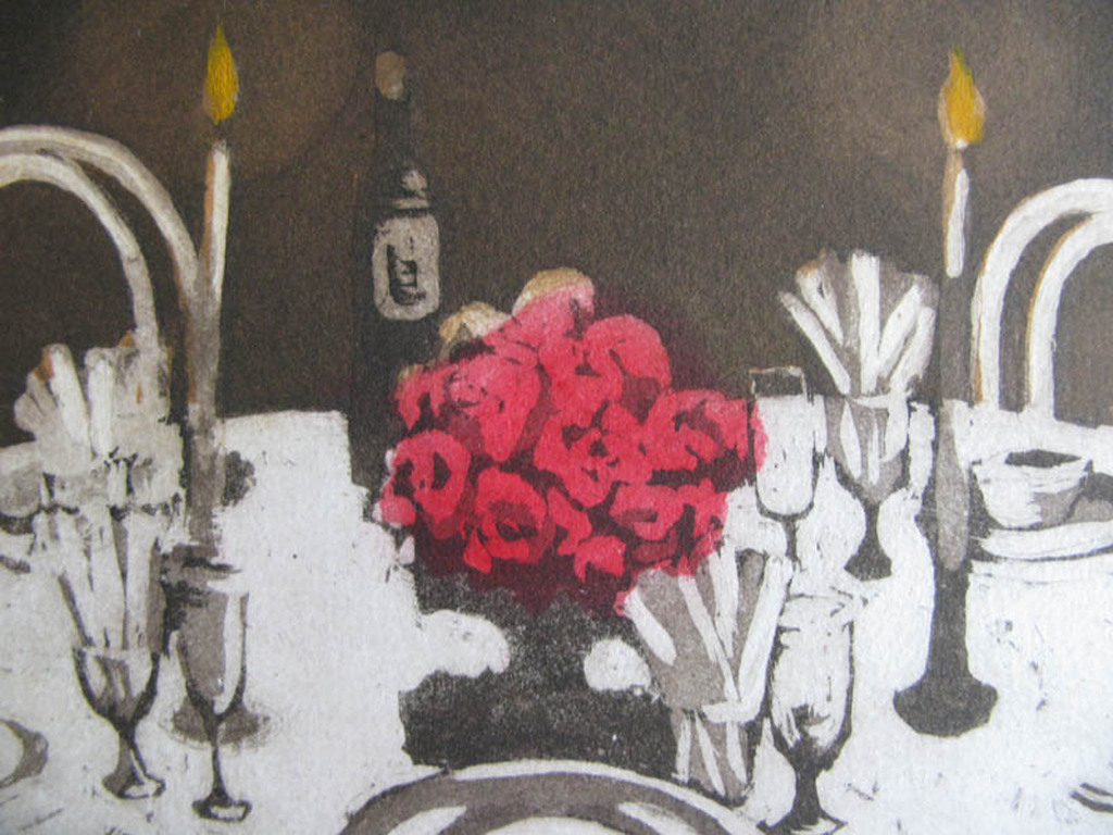 Willy Belinfante - VOOR HET DINER - kleurets kopen? Bied vanaf 1!