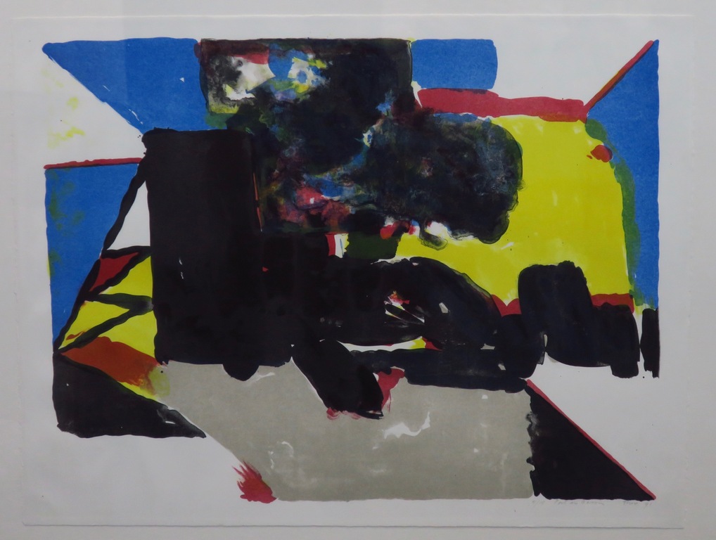 Theo Elfrink: Litho, Port en Bessin -Ingelijst kopen? Bied vanaf 1!