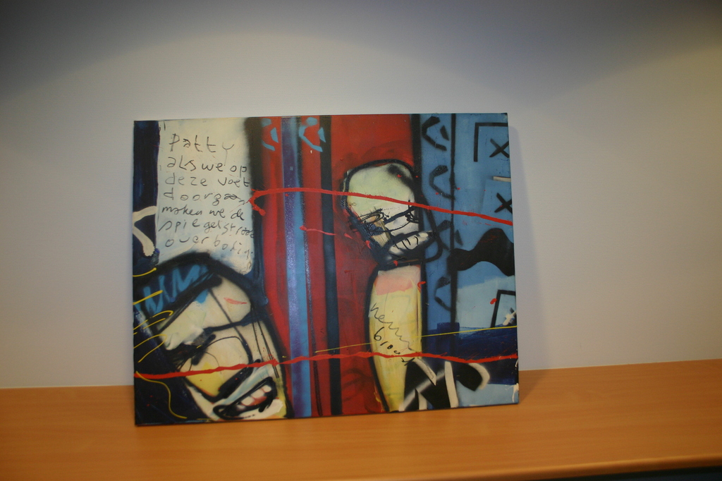 Herman Brood, Olieverfschilderij, kopen? Bied vanaf 2400!