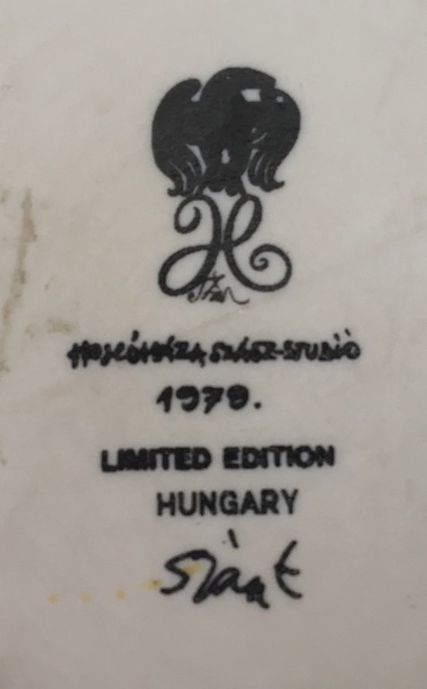 Endre Szász (1926-2003) voor Hollohaza - Porseleinen dekseldoosje  kopen? Bied vanaf 24!