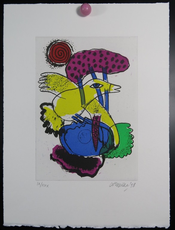 Corneille: Ets en Aquatint, Tete pensive kopen? Bied vanaf 150!
