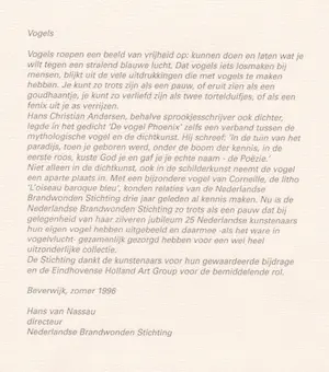 Michel van Overbeeke - handgesigneerde kleurenzeefdruk | 'Zonder titel' | 1996 kopen? Bied vanaf 1!