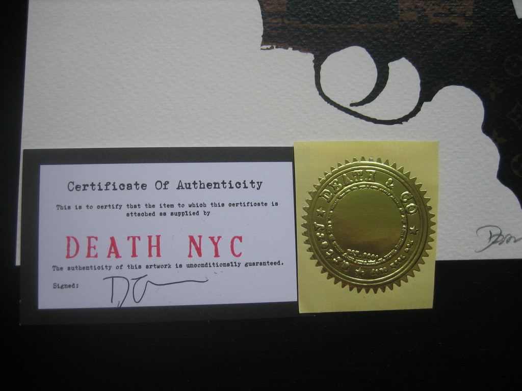 Death NYC Limited Edition Art Print  kopen? Bied vanaf 1!