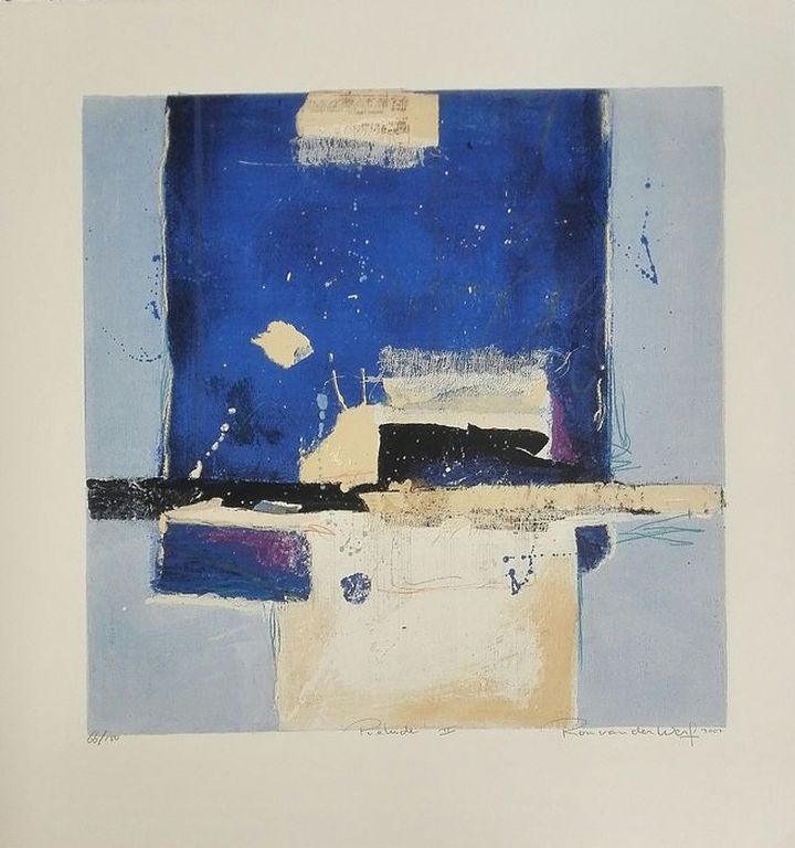 Ron van der Werf, zeefdruk op papier, Titel: Prelude II kopen? Bied vanaf 30!