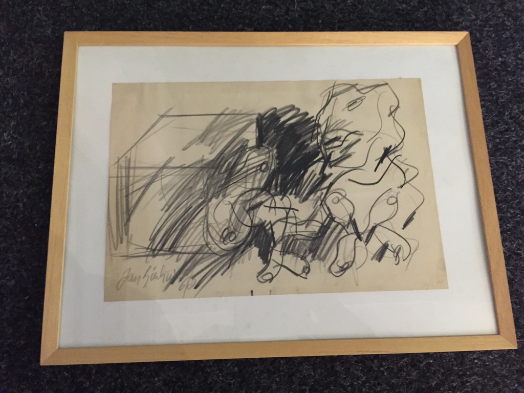 JAN SIERHUIS Unieke originele tekening, voor studie. kopen? Bied vanaf 1!