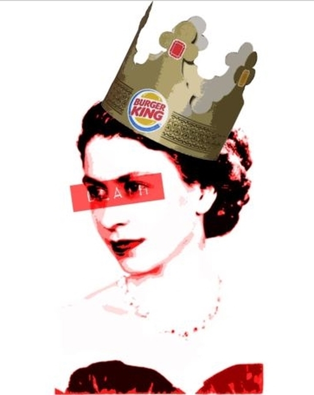 Death NYC - Zeefdruk Mixed Media - Burger Queen kopen? Bied vanaf 40!