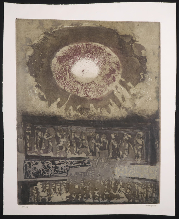Henk Vierveijzer: Ets en aquatint, Zon kopen? Bied vanaf 20!