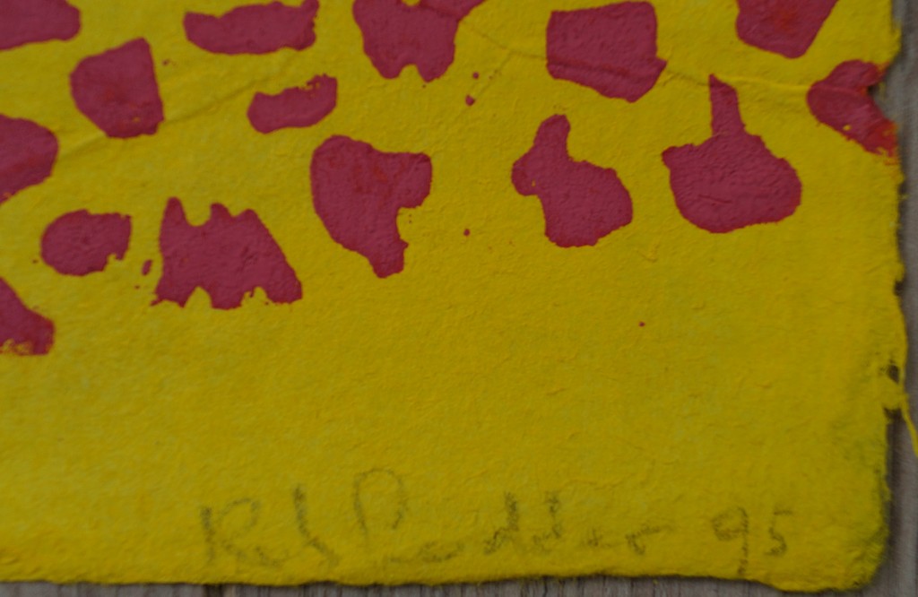 Rob Lodder - gesigneerde houtsnede 1995 kopen? Bied vanaf 22!