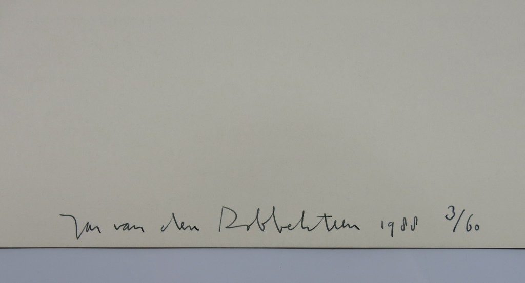 Jan van den Dobbelsteen: Gemengde Techniek, Het abstracte zie ik thans reëel in dit vertrek kopen? Bied vanaf 70!