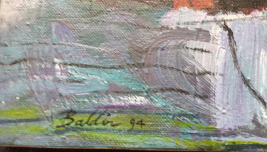 Baldin , Titel II tramonto, gesigneerd. kopen? Bied vanaf 95!