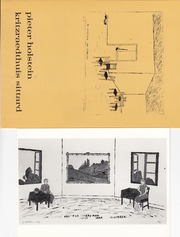 Pieter Holstein: Invitatie & Foto Art for every Man, Kritzraedthuis Sittard kopen? Bied vanaf 1!