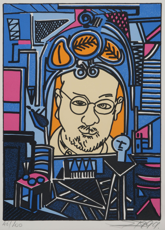 Erro: Zeefdruk, A travers... 2 verkocht voor € 61!