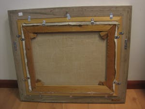 Jan van Anrooy - Jan van Anrooij 1901-1988 "Hoorn afgemeerde boten aan gracht" olieverf gesig kopen? Bied vanaf 1!