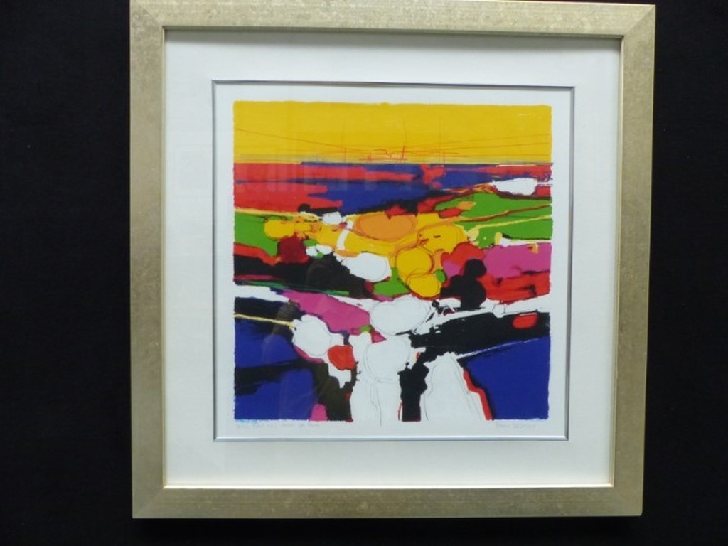 zeefdruk hand-gesigneerd  Veules les Roses kopen? Bied vanaf 60!