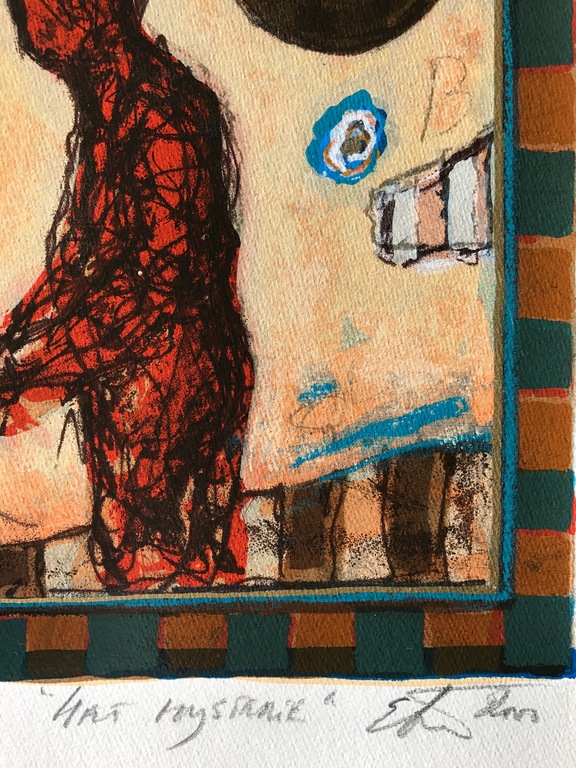 Eric Toebosch - Gesigneerde zeefdruk - Het Mysterie kopen? Bied vanaf 1!