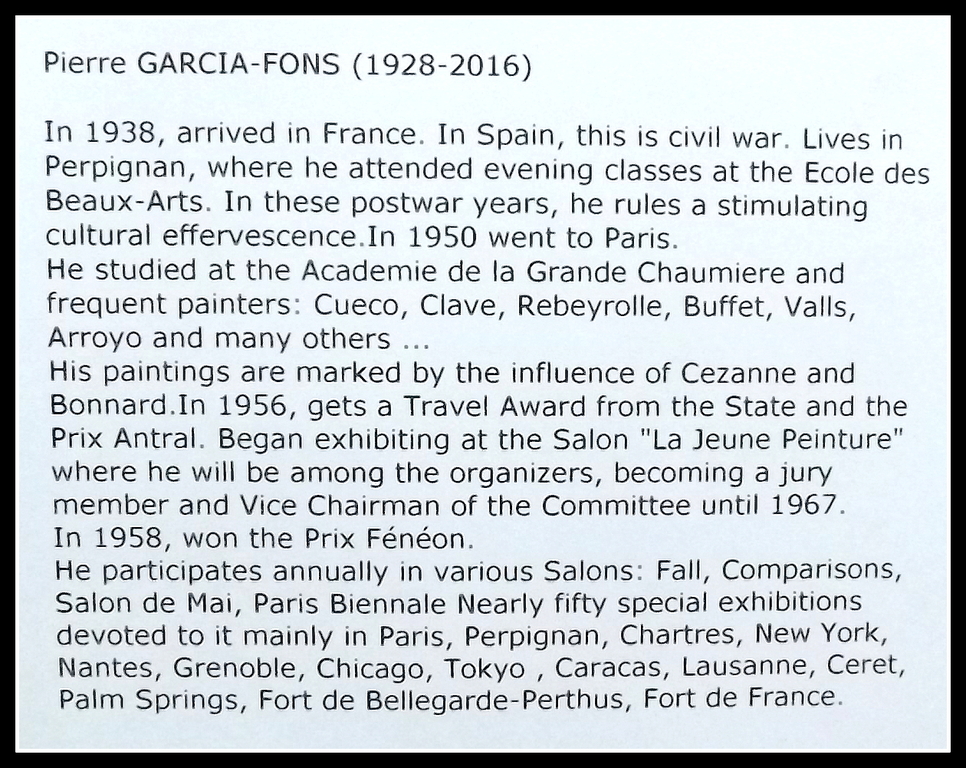 Pierre GARCIA-FONS (1928-2016) - gesigneerde litho kopen? Bied vanaf 1!