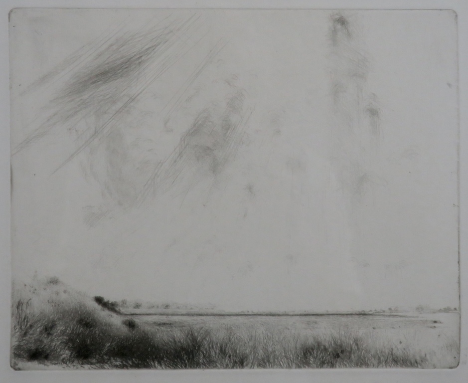 Willem den Ouden: Ets, Zonder titel - Ingelijst kopen? Bied vanaf 70!