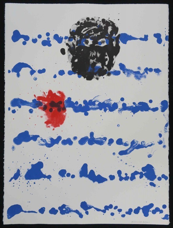 Jef Diederen: Litho, Zonder titel verkocht voor € 51!