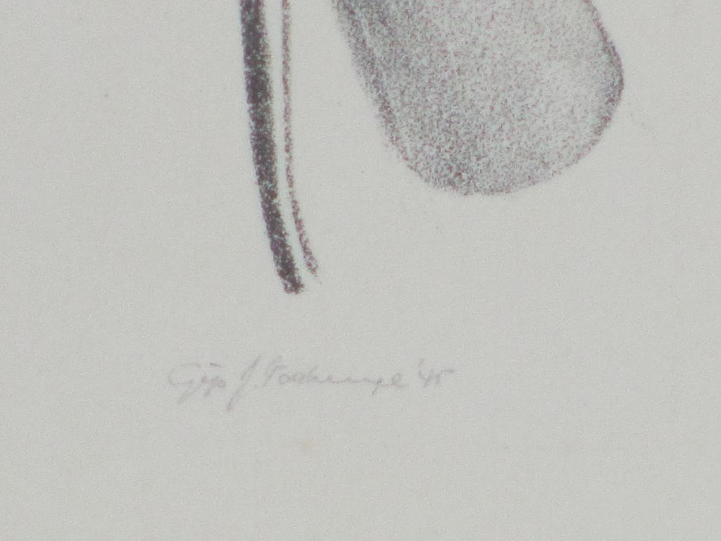 Gijs Voskuijl, L'Labé studie, Litho kopen? Bied vanaf 35!