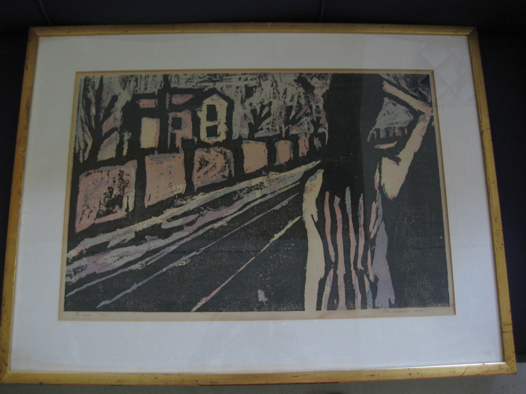 Flip van der Burgt - Zeefdruk La Rue kopen? Bied vanaf 80!