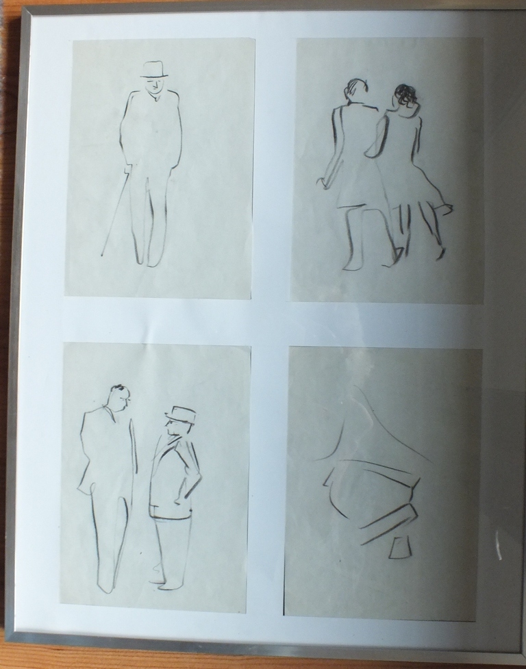 4 tekeningen kopen? Bied vanaf 100!