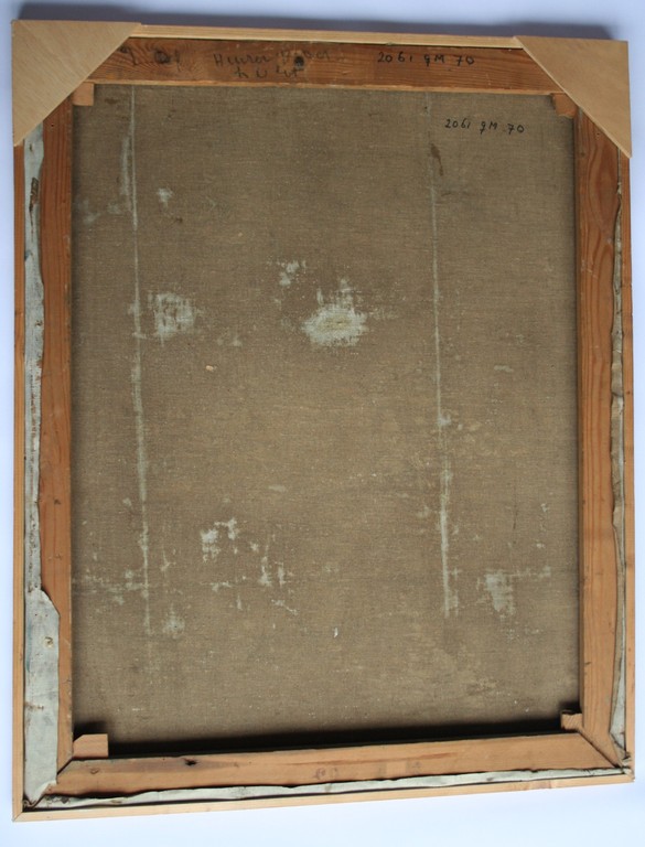 Tijmen Moll - Huizer boer - olieverf op doek - gesigneerd kopen? Bied vanaf 180!