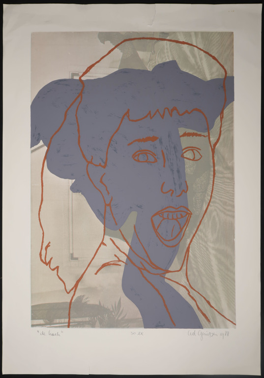 Ad Gerritsen: Zeefdruk, De lach kopen? Bied vanaf 1!