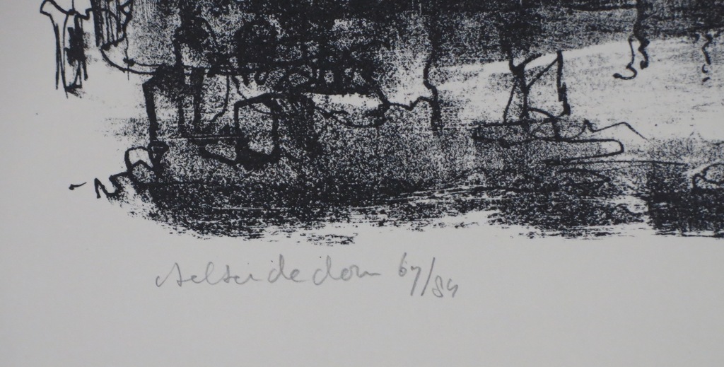 Dirkje Kuik: Litho, Achter de Dom kopen? Bied vanaf 50!