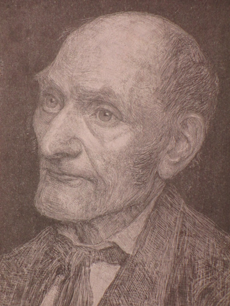 Johan Cohen, Portret oude man, Litho kopen? Bied vanaf 1!