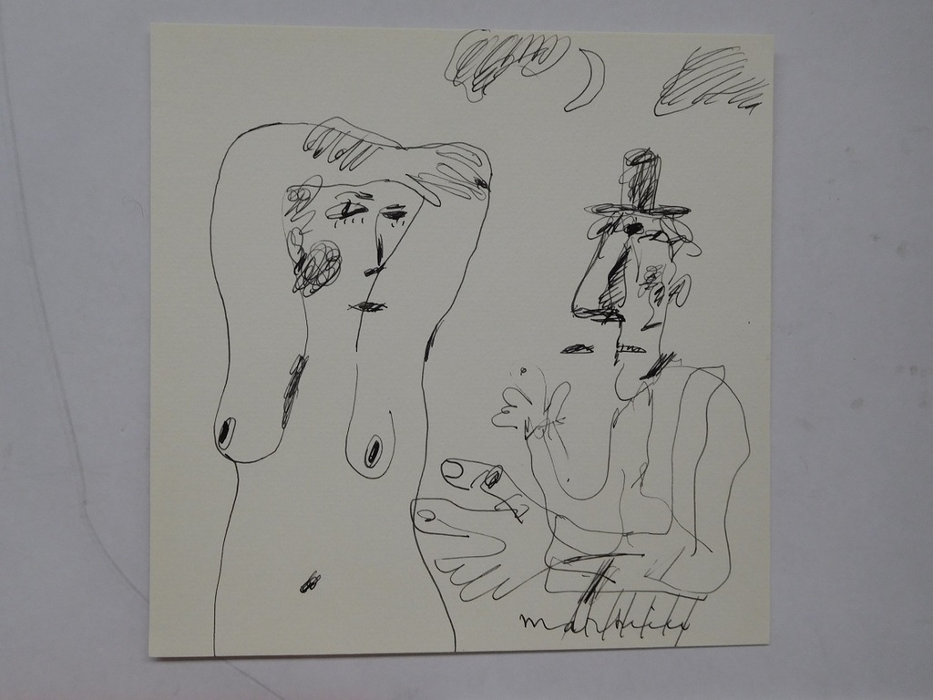 Anton Martineau, Originele pentekening met catalogus in linnen cassette, 1991 kopen? Bied vanaf 110!
