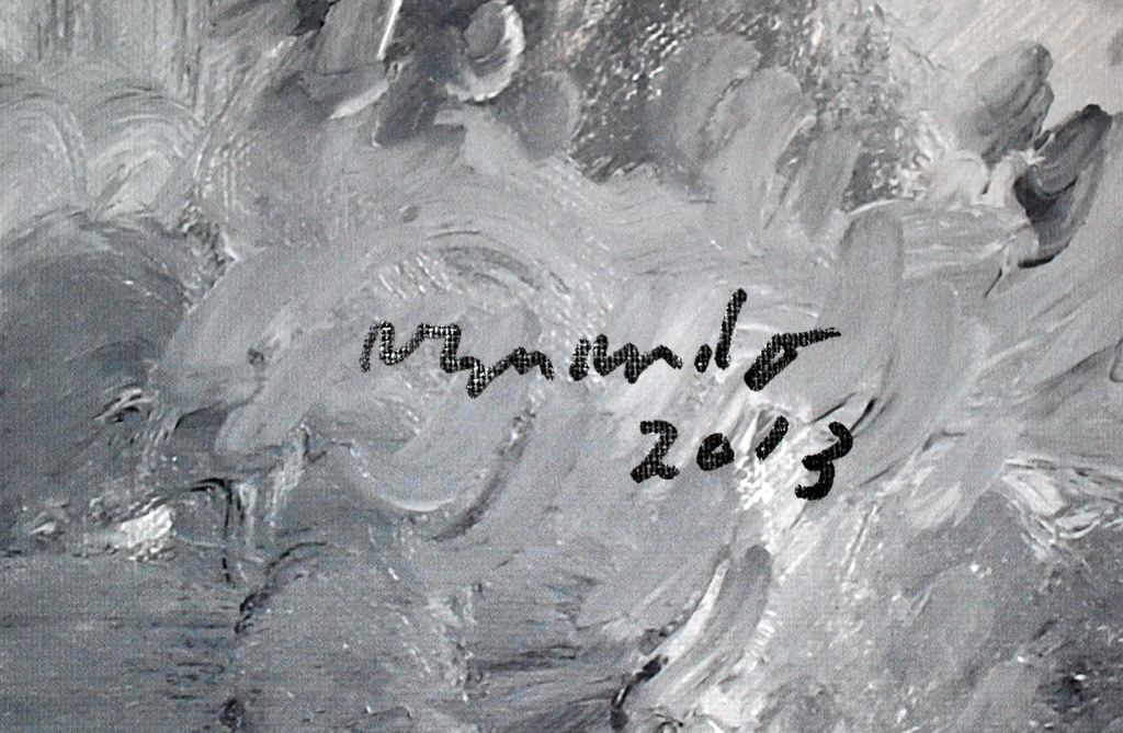 Armando - 'Das Grab' - giclee op canvas -oplage 33 ex. - gesigneerd - 2013 kopen? Bied vanaf 190!