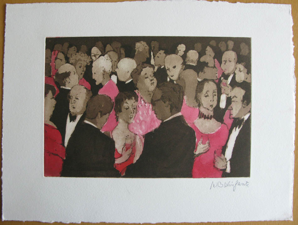 Willy Belinfante - RECEPTIE - kleurets kopen? Bied vanaf 1!
