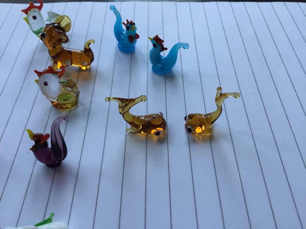 Dieren miniature anni 70-Isola di Murano Venezia 20 pz assortment kopen? Bied vanaf 5!