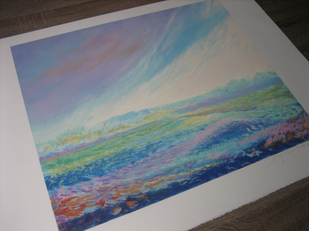 Jean Fernand - Paysage - Lithografie - Handgesigneerd - Opl. 170+180 ex. - 1999 kopen? Bied vanaf 1!