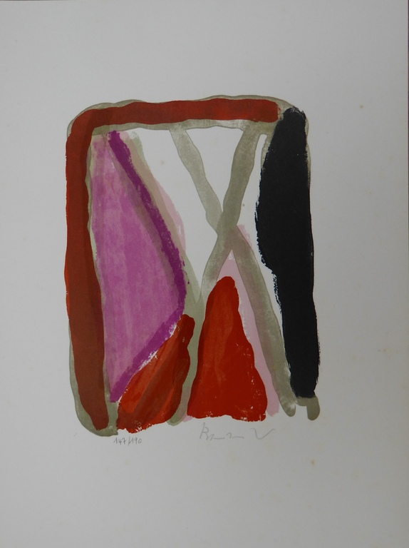 Bram van Velde. Litho No 266 voor prent 190. kopen? Bied vanaf 1!