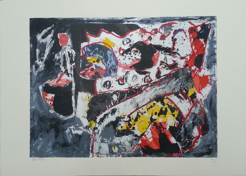 Jacques Doucet, zeefdruk op papier, 1991 kopen? Bied vanaf 75!