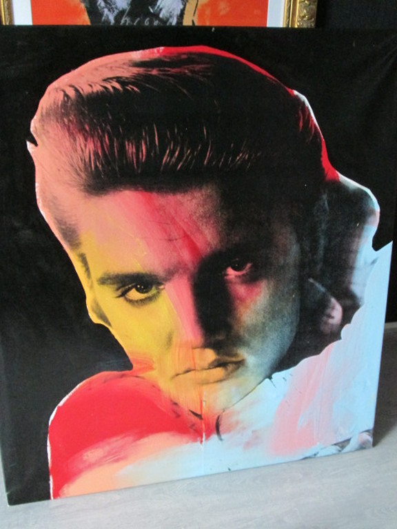 STEVE KAUFMAN  ELVIS PRESLEY . [GROOT WERK] kopen? Bied vanaf 250!