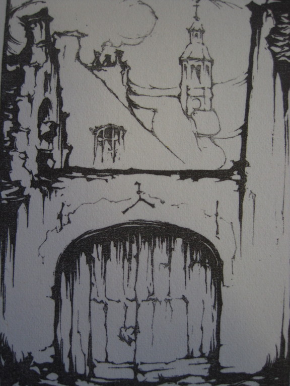  Anton Pieck gesigneerd voorblad/houtsnede "Het oude stille Begijnhof van Lier"  kopen? Bied vanaf 1!