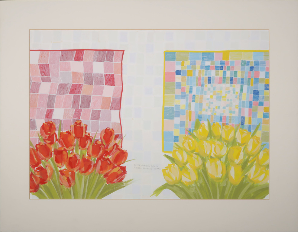Peter van den Akker: Gouache, Gruppo sportivo kopen? Bied vanaf 40!