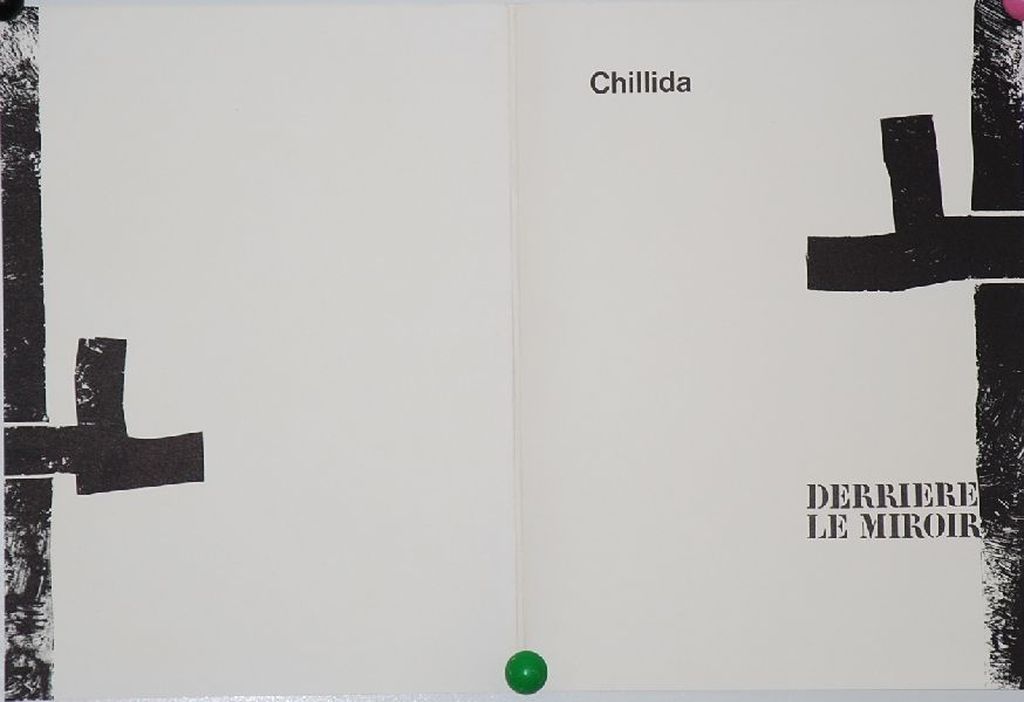Eduardo Chillida: Derriere le Miroir No. 183 uit 1970. verkocht voor € 50!