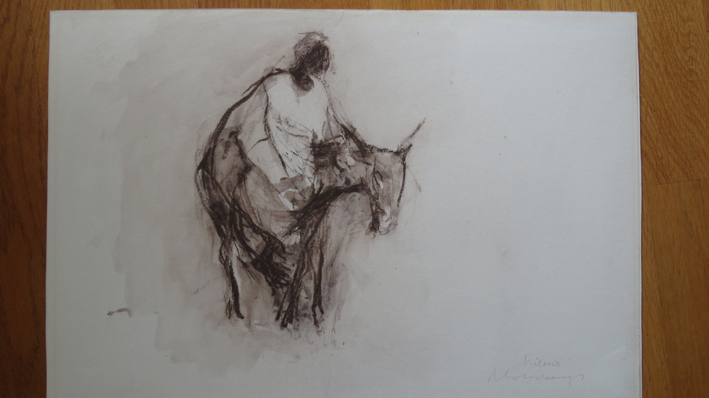 NICO MOLENKAMP  (1920-1998)  TEKENING kopen? Bied vanaf 125!