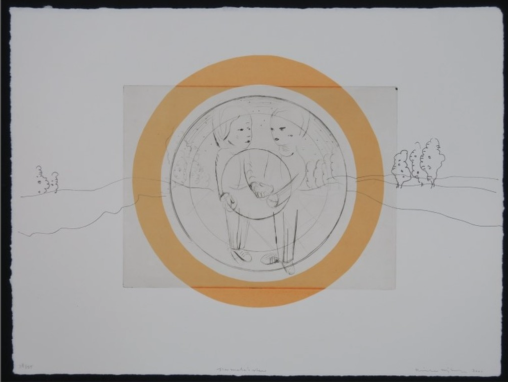 Rinke Nijburg: Ets en litho, the Snake's view kopen? Bied vanaf 1!