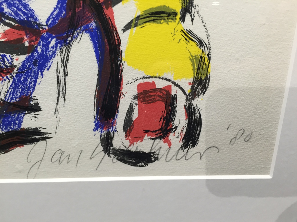 JAN SIERHUIS   originele zeefdruk/ litho kopen? Bied vanaf 1!