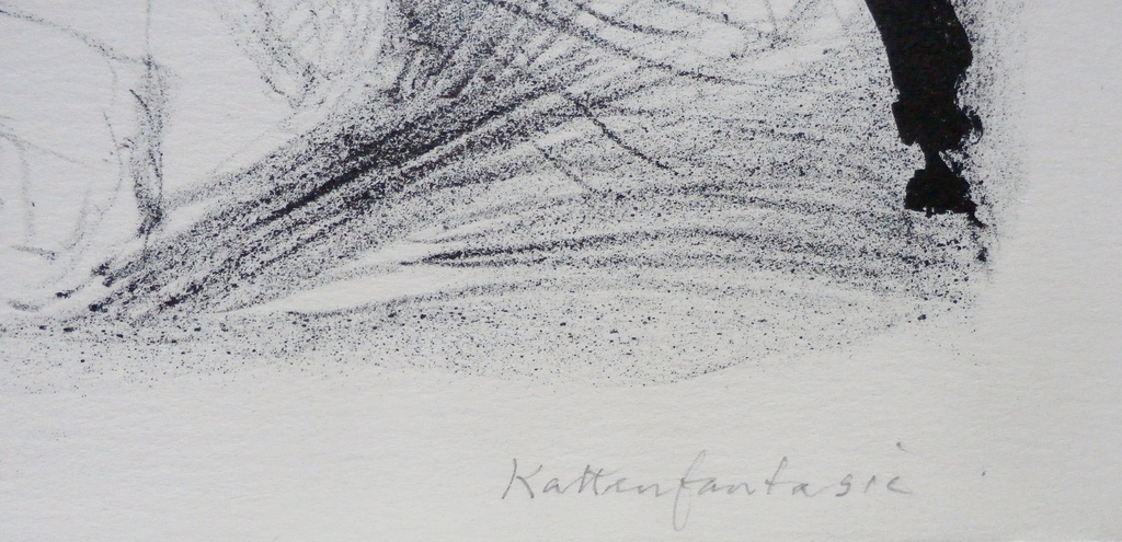 Christiaan de Moor - litho: kattenfantasie kopen? Bied vanaf 49!