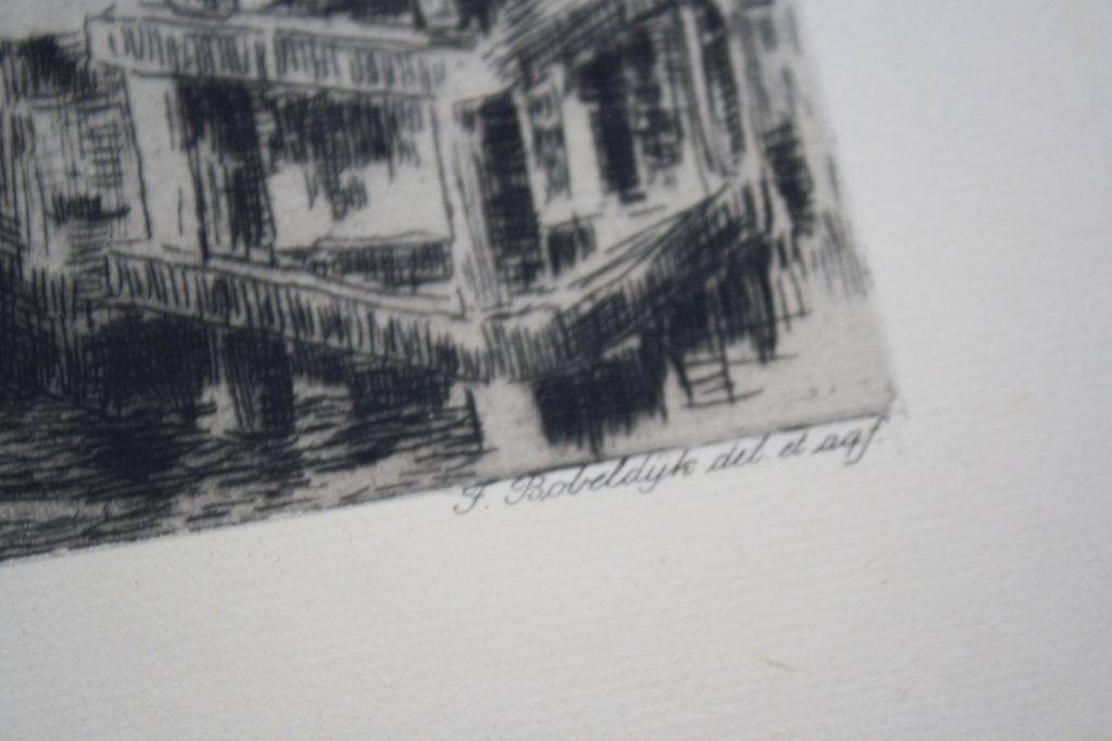 F BOBELDIJK leerling W WITSEN - MONTELBAANSTOREN AMSTERDAM kopen? Bied vanaf 75!