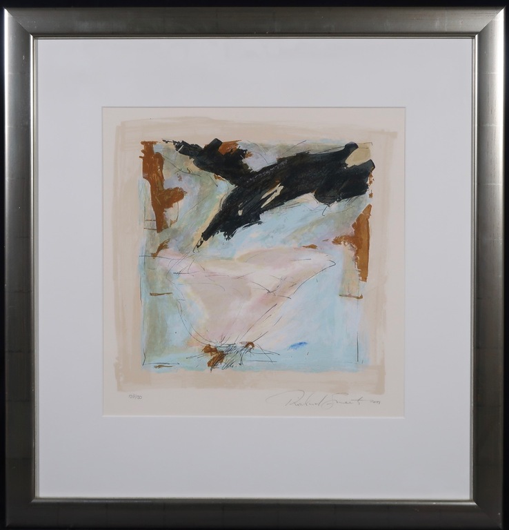 Richard Smeets: Zeefdruk, Z.T. - Ingelijst kopen? Bied vanaf 40!