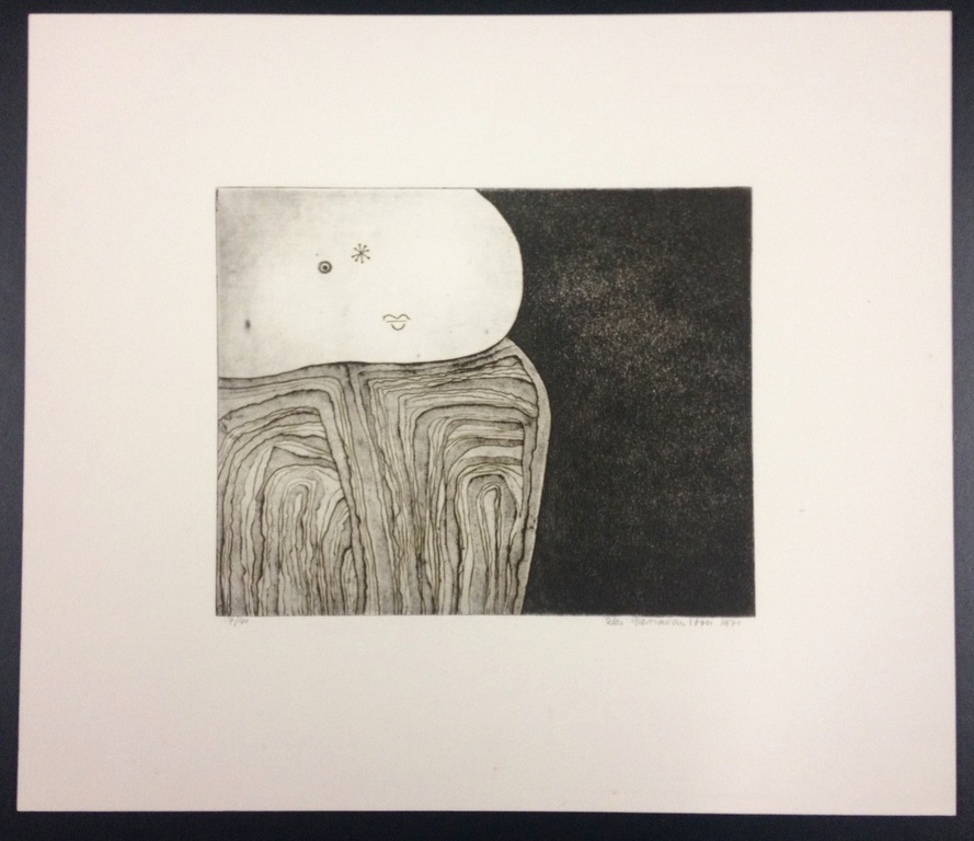 Eelco Glastra van Loon, ets, "Onschuld" kopen? Bied vanaf 15!