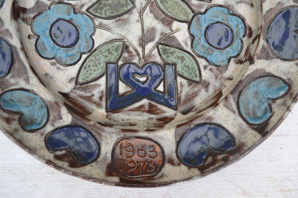 Henk Potters (1924-2003) - Mozaiek wandbord kopen? Bied vanaf 1!