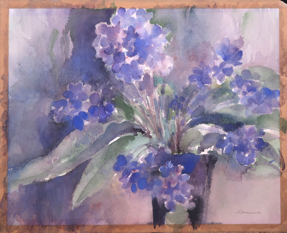 Hen Euverman: Aquarel, Zonder titel kopen? Bied vanaf 1!